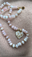 Load image into Gallery viewer, Pink Opals of Love Necklace
